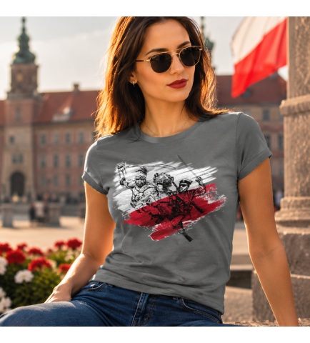 KOSZULKA DAMSKA PATRIOTYCZNI POKOLENIA